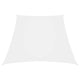 Vidaxl Sonnenschatten Trapez 3 4x3 M Oxford Stoff weiß