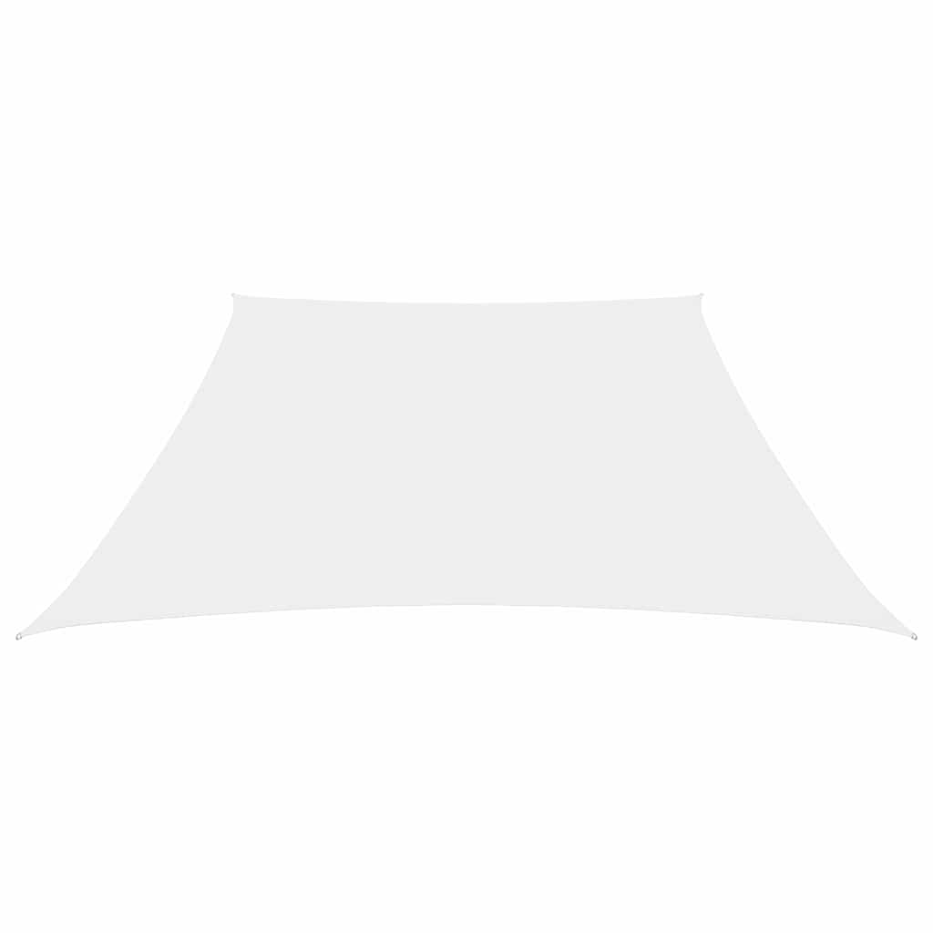 Vidaxl Sonnenschatten Trapez 3 4x3 M Oxford Stoff weiß