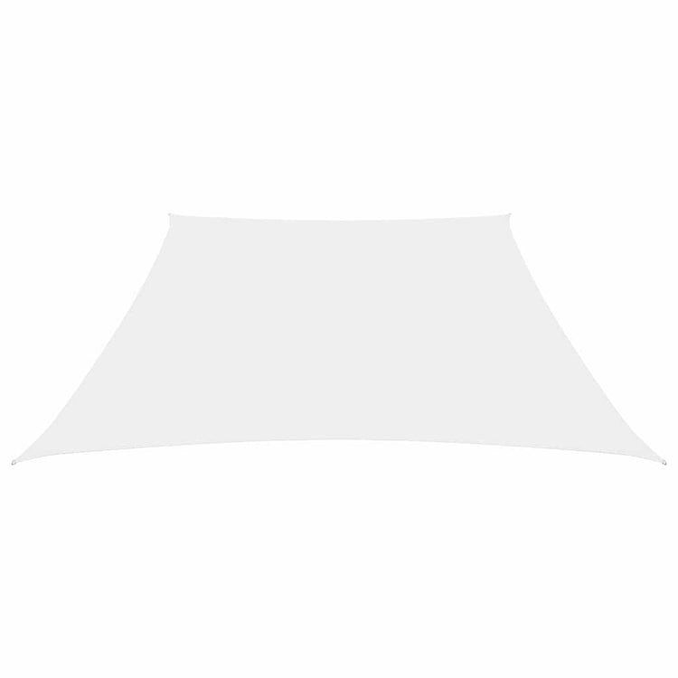 Vidaxl Sonnenschatten Trapez 3 4x3 M Oxford Stoff weiß