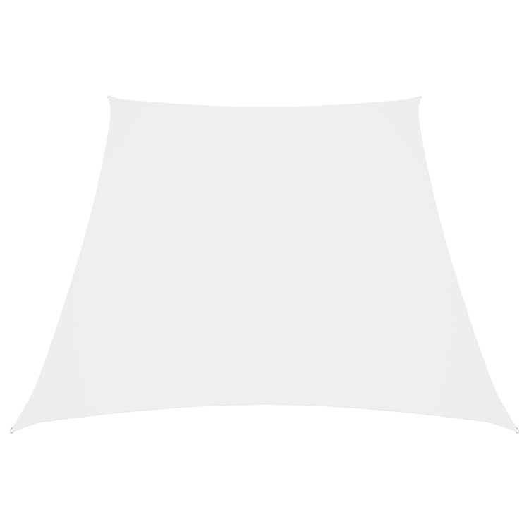 Vidaxl Sonnenschirm Trapez 4 5x4 M Oxford Stoff weiß