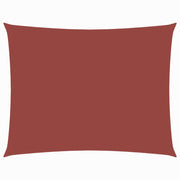 Vidaxl Sonnenschatten rechteckig 2,5 x 4,5 M Oxford Stoff Terracotta -gelöscht - afbeelding 2