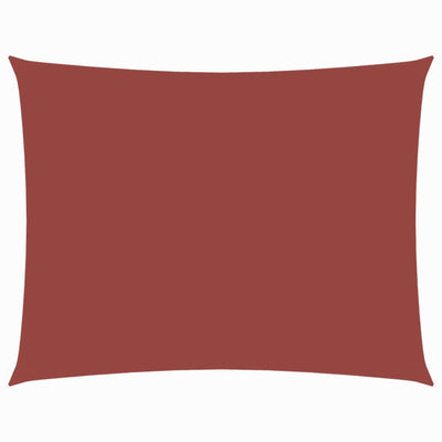 Vidaxl Sonnenschatten Rechteckige 6x7 M Oxford Stoff Terrakotta -Colored
