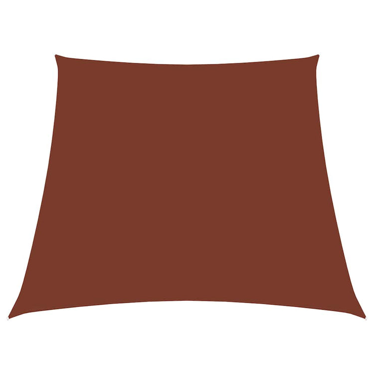 Vidaxl Zonnezeil Trapez 2 4x3 M Oxford Stoff Terrakotta -Colored