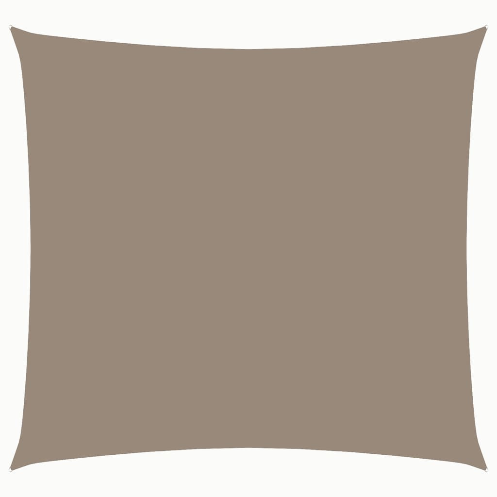 Vidaxl Sunchade Square 3.6x3,6 M Oxford Stofftaupe