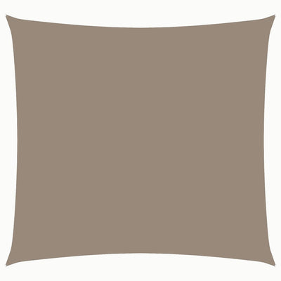 Vidaxl Sunchade Square 3.6x3,6 M Oxford Stofftaupe