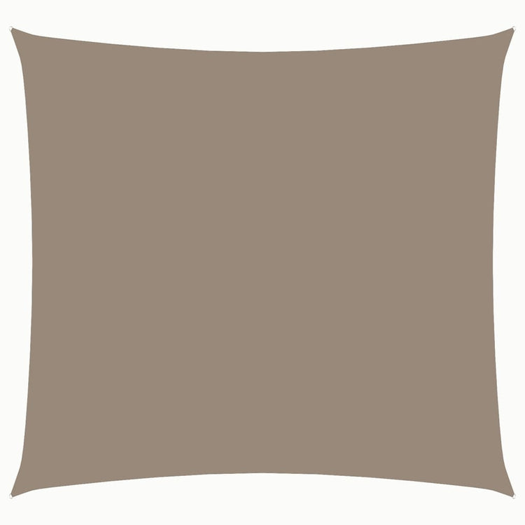 Vidaxl Sunchade Square 3.6x3,6 M Oxford Stofftaupe
