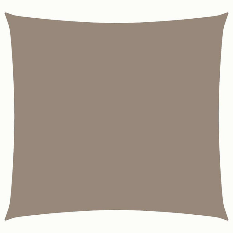 Vidaxl Sunchade Square 3.6x3,6 M Oxford Stofftaupe