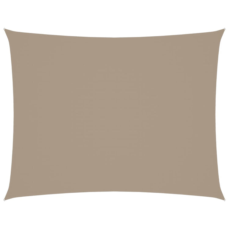 Vidaxl Sonnenschutz Rechteck 2x3,5 M Oxford Stofftaupe