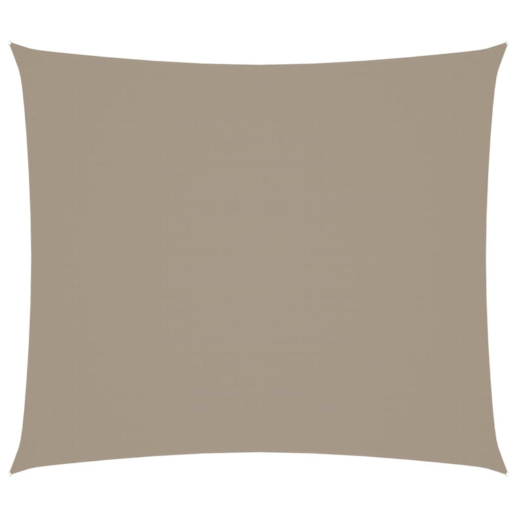 VIDAXL Sunshade Rechteck 2,5 x 3 M. Oxford Stofftaupe