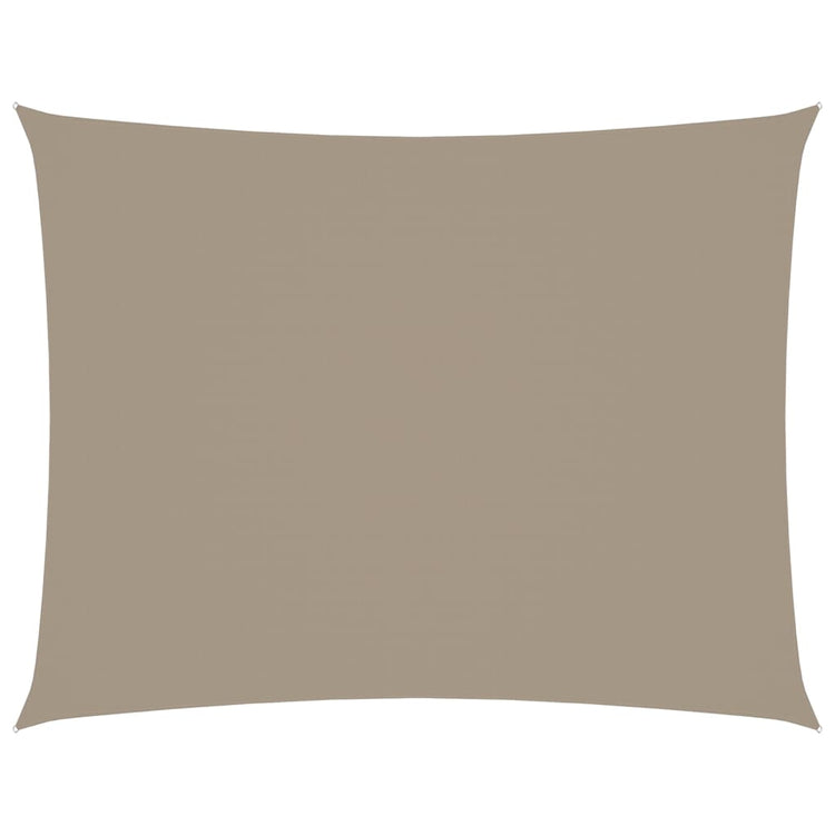 VIDAXL Sunshade Rechteck 2,5 x 3,5 M Oxford Stofftaupe