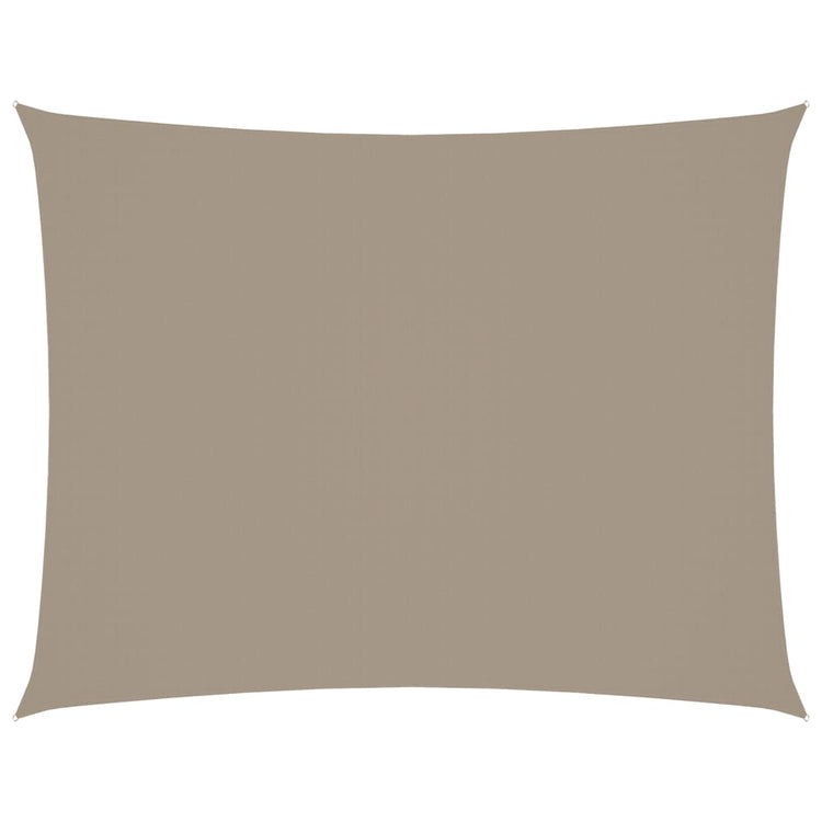 VIDAXL Sunshade Rechteck 2,5 x 4 M Oxford Stofftaupe