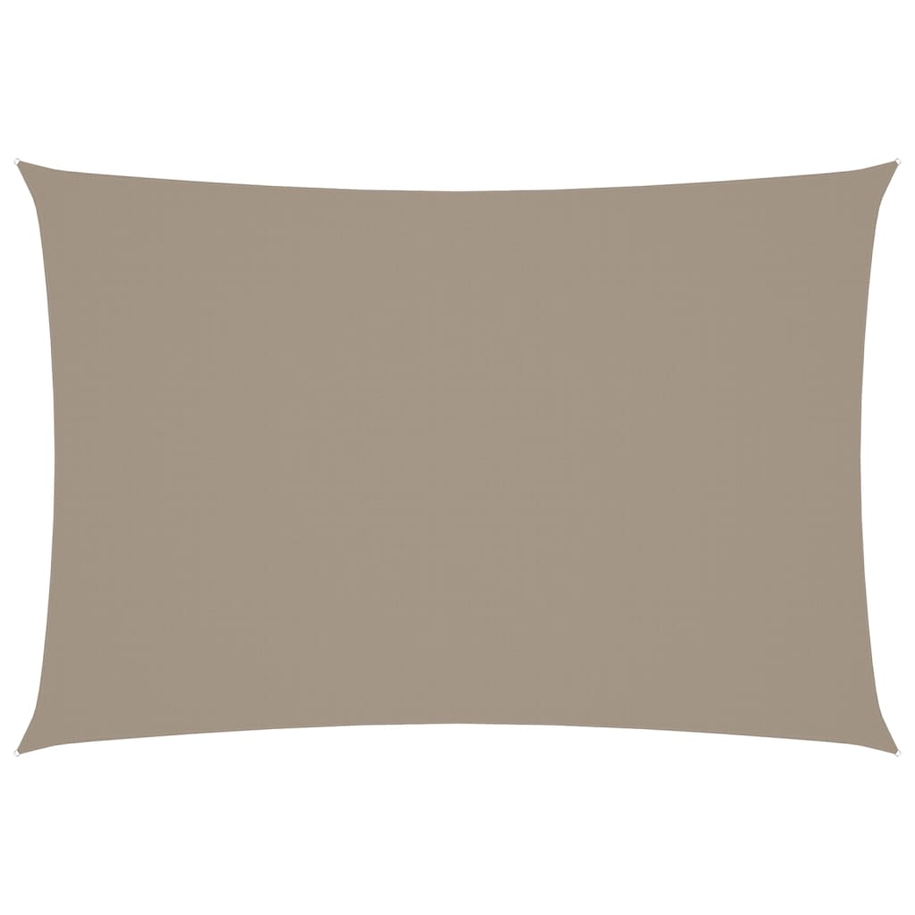 VIDAXL Sunshade Rechteck 2,5 x 4,5 M Oxford Stofftaupe