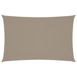 VIDAXL Sunshade Rechteck 2,5 x 5 M. Oxford Stofftaupe - afbeelding 2