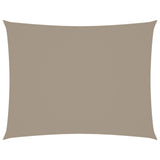 VIDAXL Sunshade Rechteck 3x4 M Oxford Stofftaupe - afbeelding 2