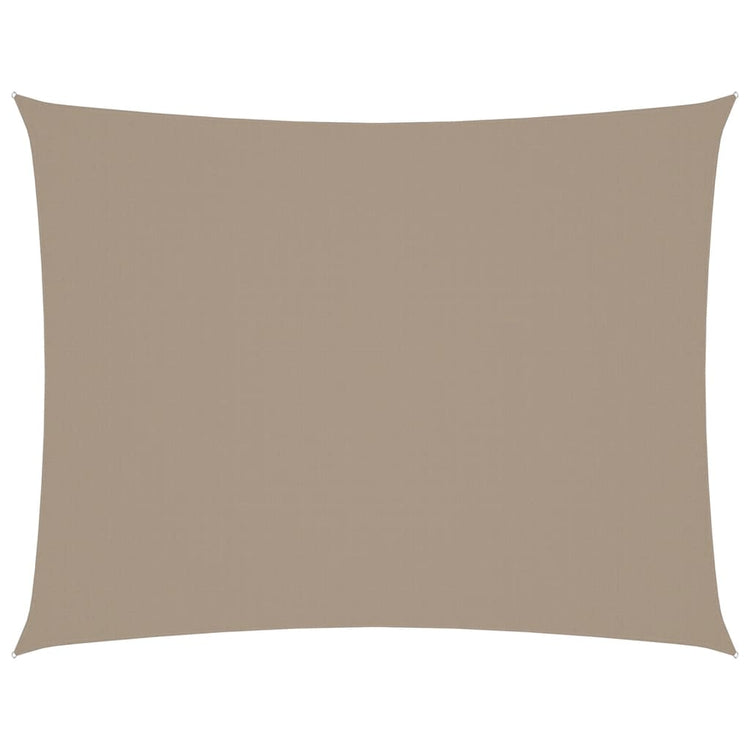 VIDAXL SUNSHAD RECHTANGULUR 4x6 M Oxford Stofftaupe