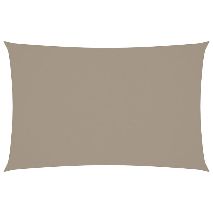 VIDAXL Sunshade Rechteckige 4x7 M Oxford Stofftaupe