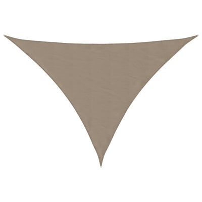 Vidaxx Markise dreieckig 4x5x5 m Oxfordstoff Taupe