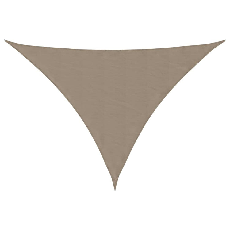 Vidaxx Markise dreieckig 4x5x5 m Oxfordstoff Taupe
