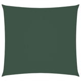 Vidaxl Sonnenschirm Quadrat 2,5 x 2,5 m Oxford Stoff dunkelgrün - afbeelding 2