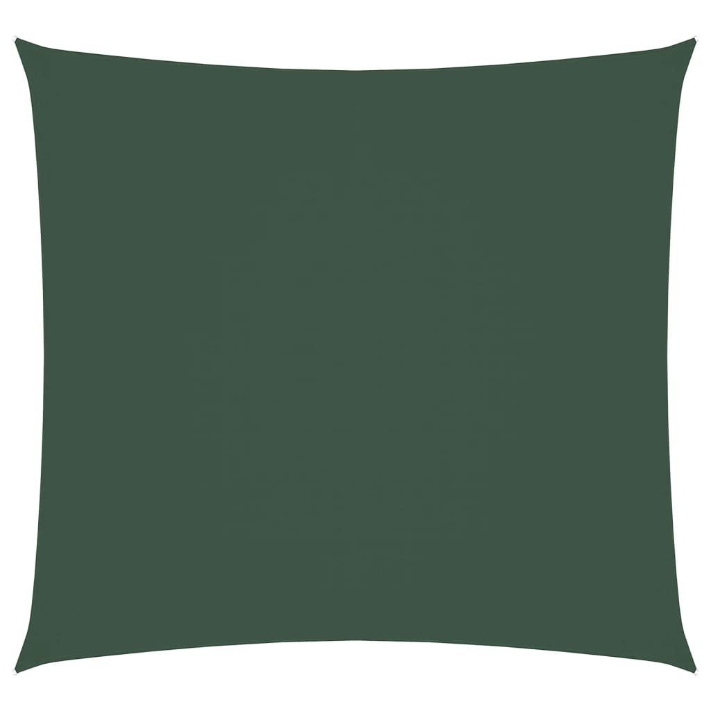 Vidaxl Sonnenschirm Quadrat 3,6x3,6 M Oxford Stoff dunkelgrün