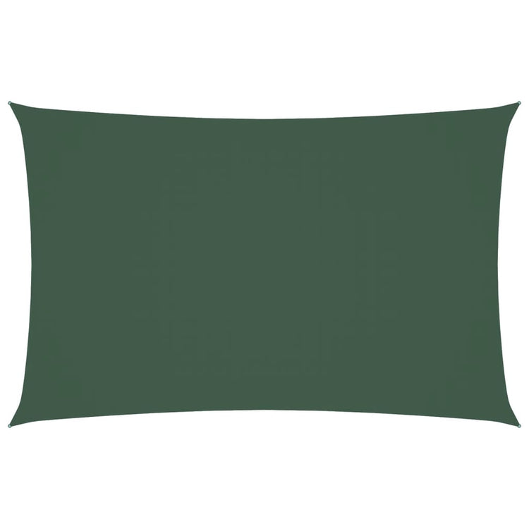 Vidaxl Sonnenschatten Rechteckige 2x5 M Oxford Stoff dunkelgrün