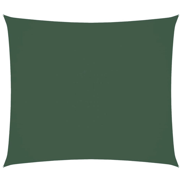Vidaxl Sonnenschatten rechteckig 2,5 x 3 M. Oxford Stoff dunkelgrün