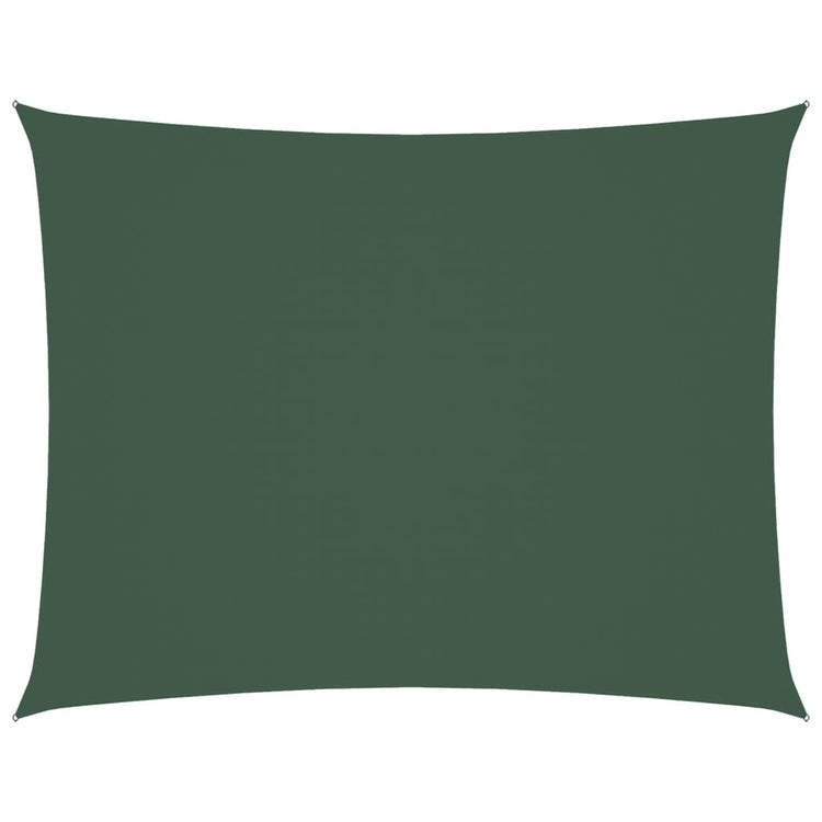 Vidaxl Sonnenschatten rechteckig 2,5 x 4 m Oxford Stoff dunkelgrün