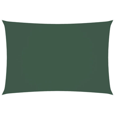 Vidaxl Sonnenschatten rechteckig 2,5 x 4,5 m Oxford Stoff dunkelgrün