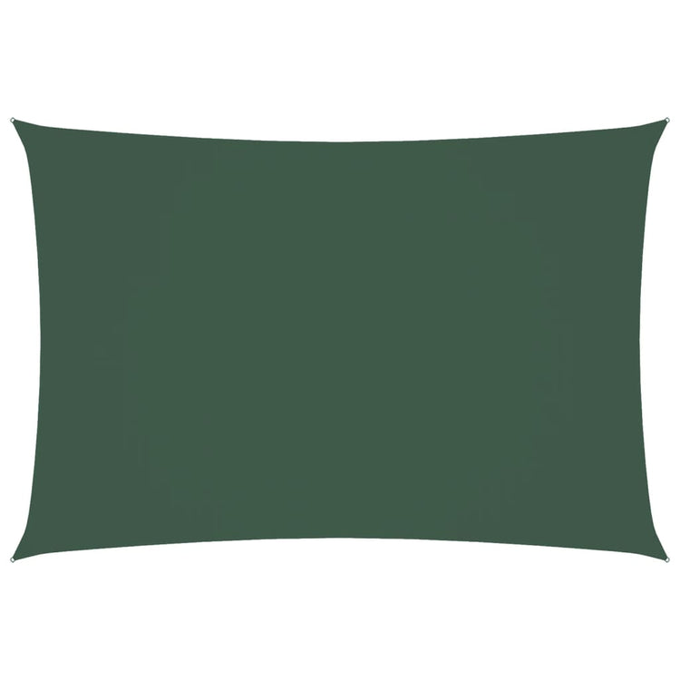 Vidaxl Sonnenschatten rechteckig 2,5 x 4,5 m Oxford Stoff dunkelgrün