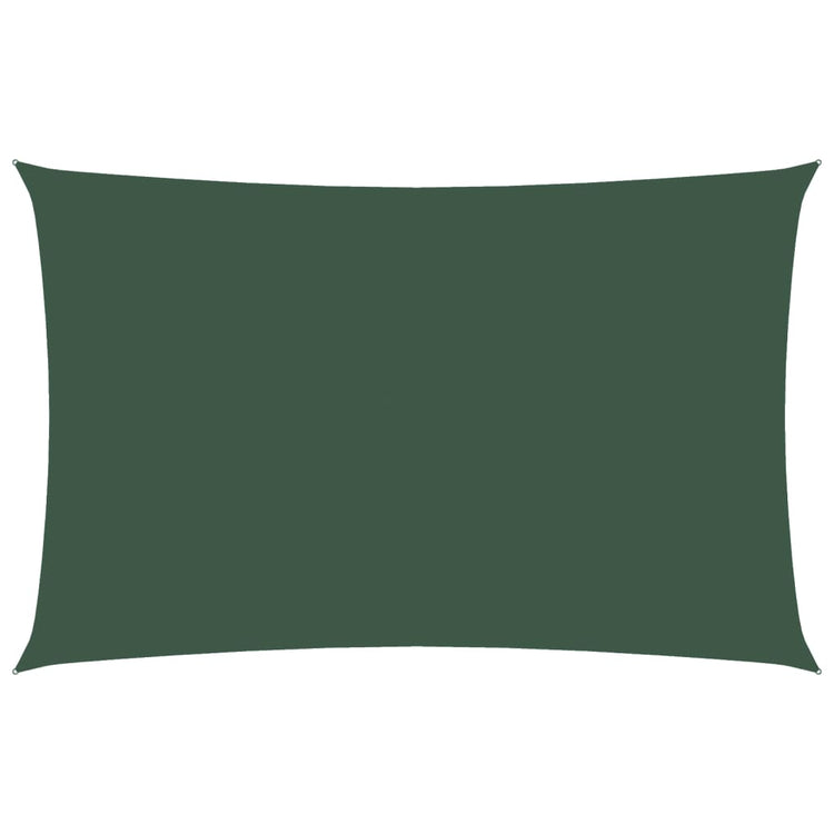 Vidaxl Sonnenschatten rechteckig 2,5 x 5 m Oxford Stoff dunkelgrün