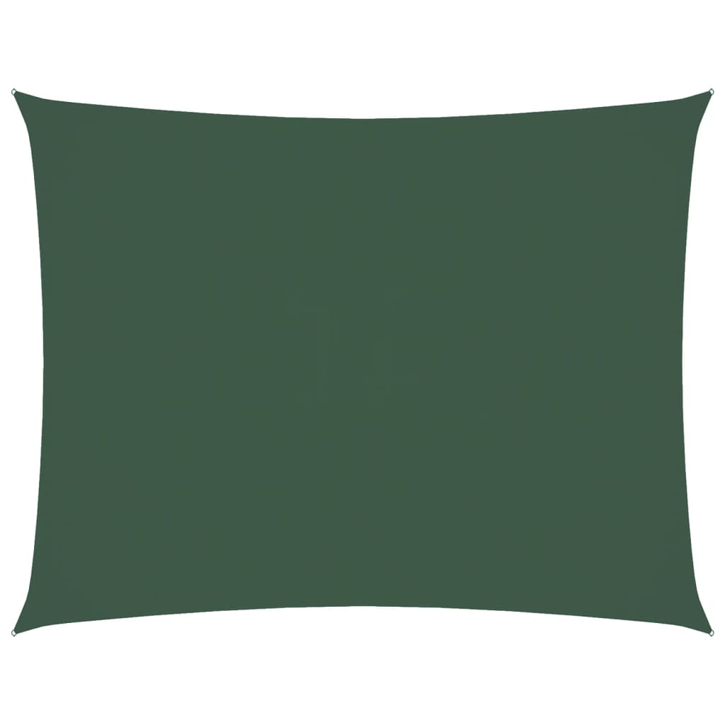 Vidaxl Sonnenschatten Rechteckig 5x6 M Oxford Stoff dunkelgrün