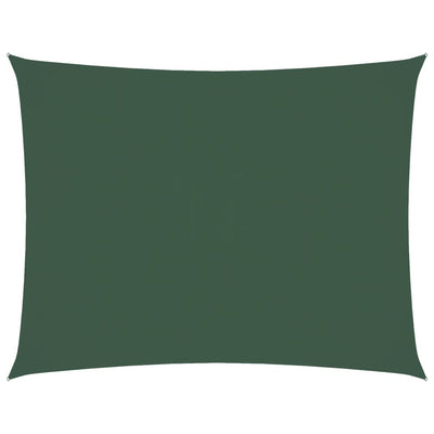Vidaxl Sonnenschatten Rechteckig 5x6 M Oxford Stoff dunkelgrün