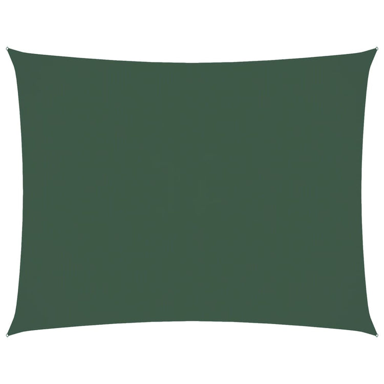 Vidaxl Sonnenschatten Rechteckig 5x6 M Oxford Stoff dunkelgrün