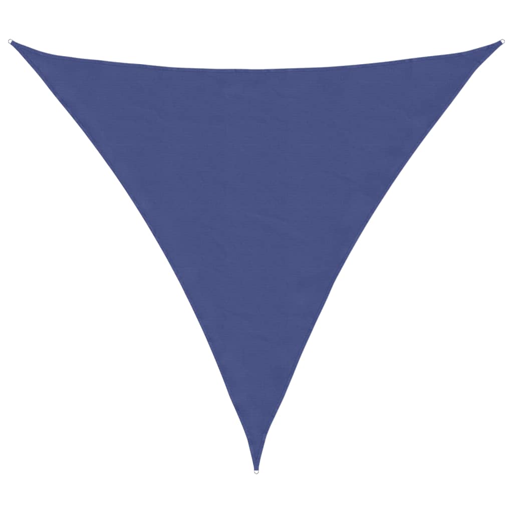 Vidaxx Markise dreieckig 3,6x3,6x3,6 m Oxford-Stoff blau