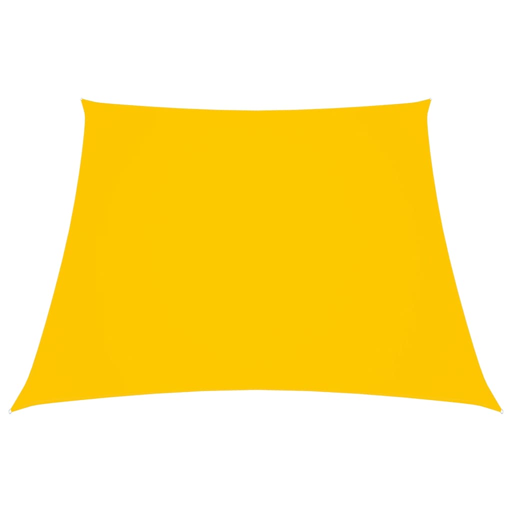 Vidaxl Zonnezeil Trapez 2 4x3 M Oxford Stoff gelb