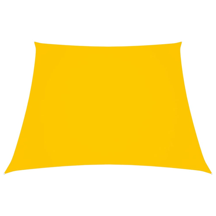 Vidaxl Zonnezeil Trapez 2 4x3 M Oxford Stoff gelb