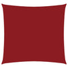 Vidaxx Markise quadratisch 3,6x3,6 m Oxford-Stoff rot