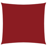 Vidaxxl Sonnenschirm quadratisch 4,5x4,5 m Oxford-Stoff rot - afbeelding 2