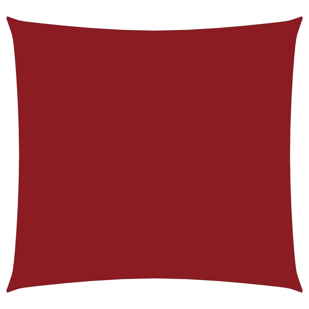 Vidaxxl Sonnenschirm quadratisch 4,5x4,5 m Oxford-Stoff rot