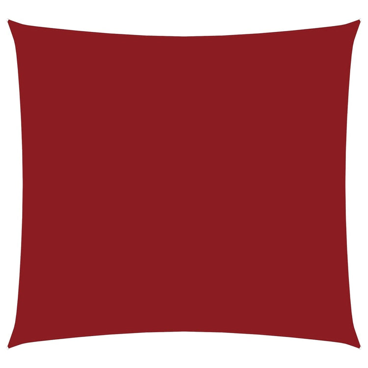 Vidaxxl Sonnenschirm quadratisch 4,5x4,5 m Oxford-Stoff rot