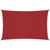 Vidaxx rechteckiger Sonnenschirm 2x5 m Oxford-Stoff rot