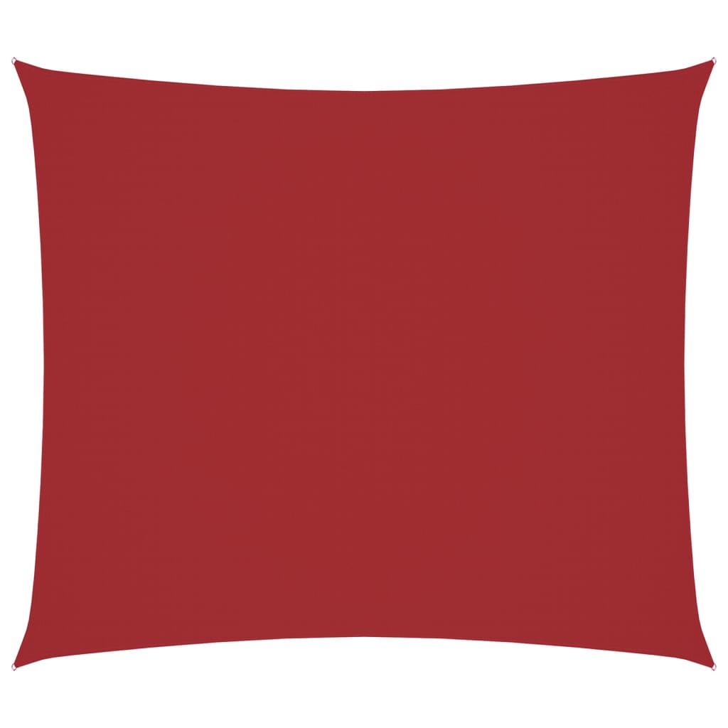Vidaxx rechteckiger Sonnenschirm 2,5x3 m Oxford-Stoff rot