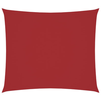 Vidaxx rechteckiger Sonnenschirm 2,5x3 m Oxford-Stoff rot