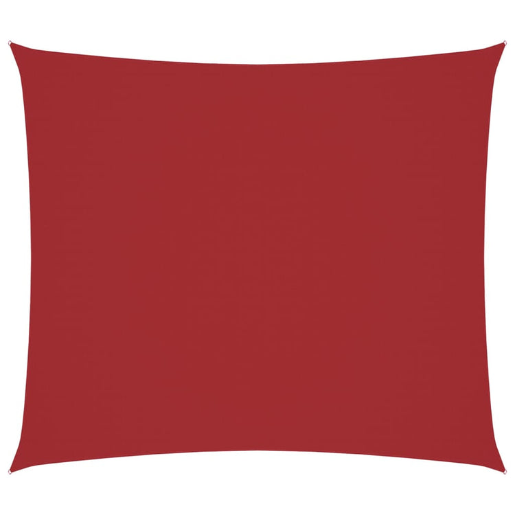 Vidaxx rechteckiger Sonnenschirm 2,5x3 m Oxford-Stoff rot