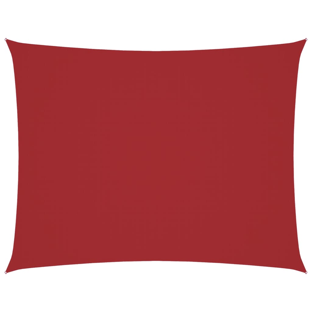 Vidaxx rechteckiger Sonnenschirm 2,5x3,5 m Oxford-Stoff rot