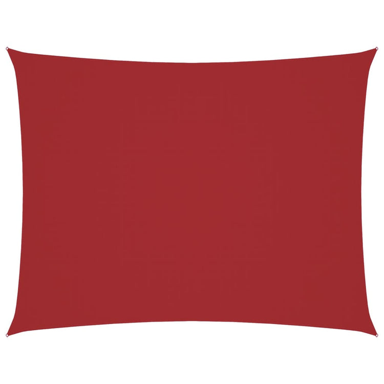 Vidaxx rechteckiger Sonnenschirm 2,5x3,5 m Oxford-Stoff rot