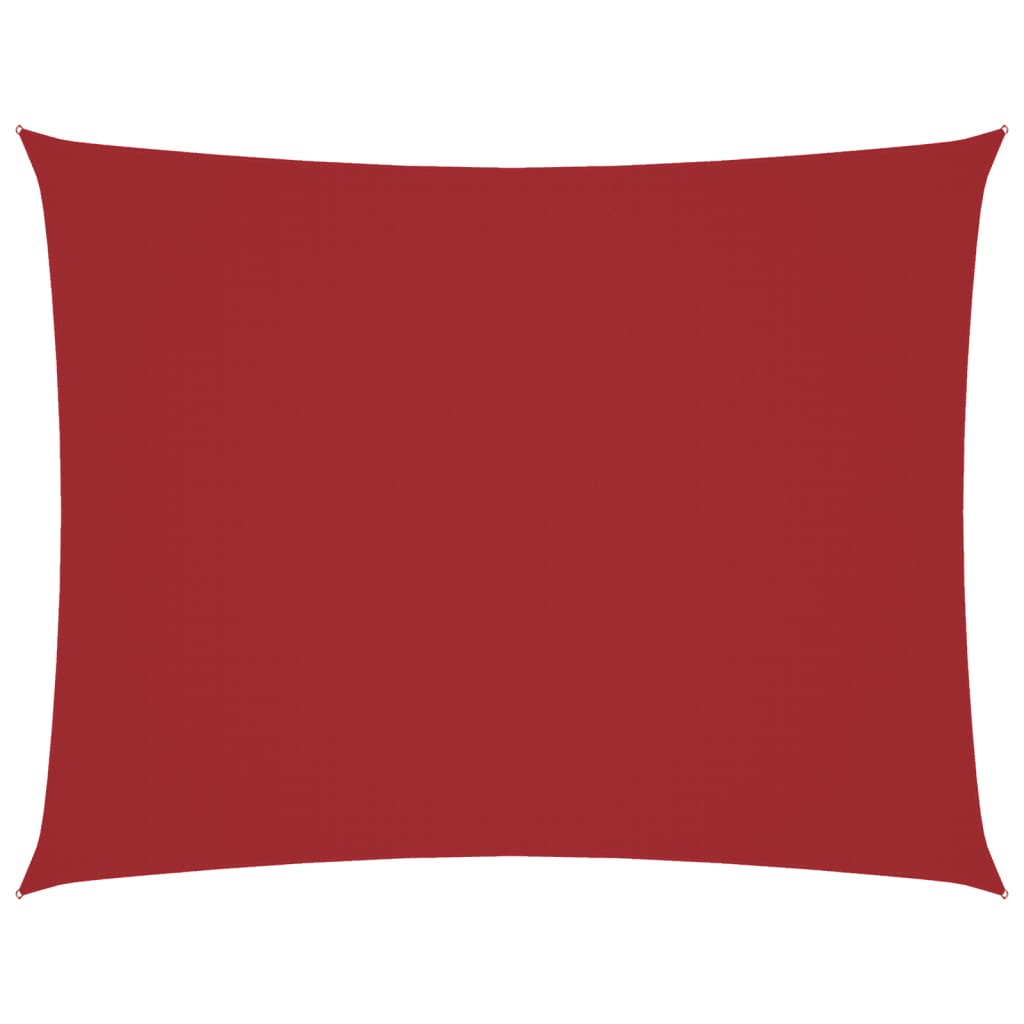 Vidaxx rechteckiger Sonnenschirm 2,5x4 m Oxford-Stoff rot
