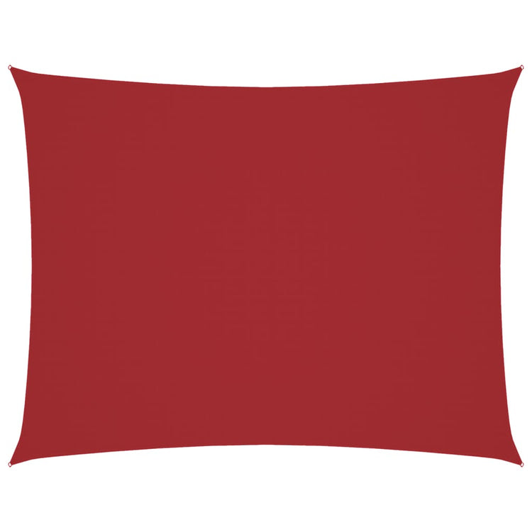 Vidaxx rechteckiger Sonnenschirm 2,5x4 m Oxford-Stoff rot