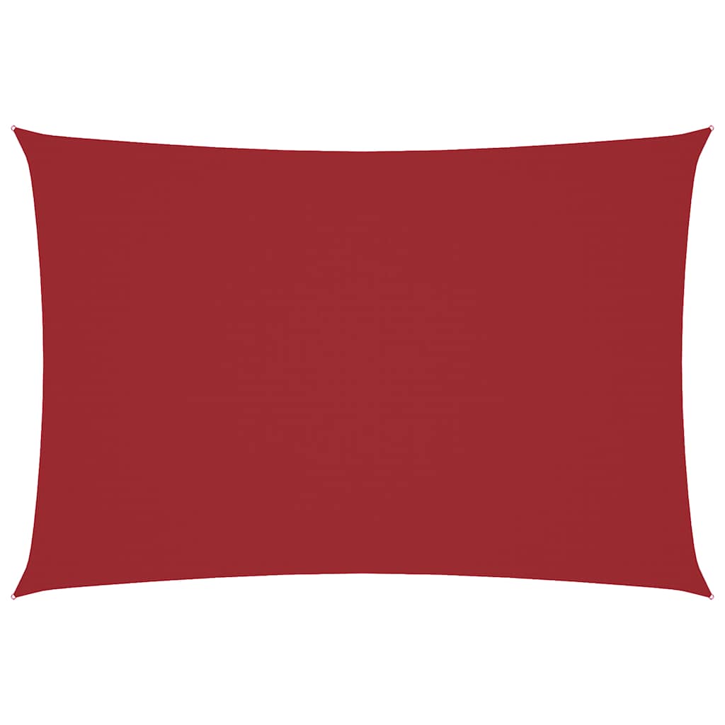 Vidaxx rechteckiger Sonnenschirm 2,5x4,5 m Oxford-Stoff rot