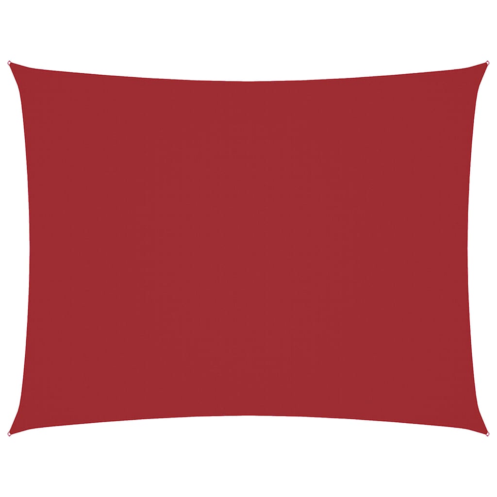 Vidaxx rechteckiger Sonnenschirm 3x4 m Oxford-Stoff rot